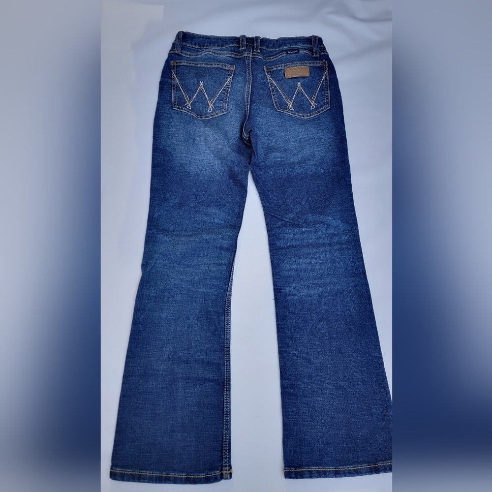 Women's Wrangler Retro Mae Mid Rise Bootcut Jean 29x30 | MS Wash - Picture 5 of 14